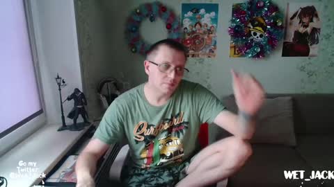 Snapshot of hlestus chatting on 01-15-25, 12:15 Wet Jack online show from 01-15-25, 12:15