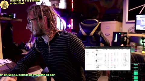 Honey and Bear online show from 12-13-24, 01:12