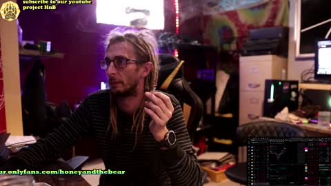 Honey and Bear online show from 12-13-24, 07:32