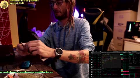 Honey and Bear online show from 12-18-24, 01:45