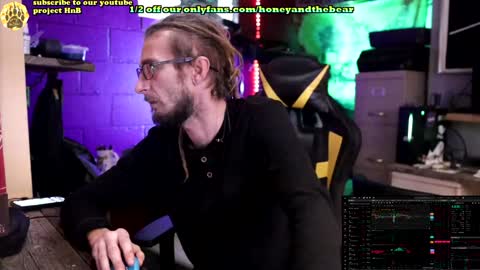 Honey and Bear online show from 01-13-25, 01:17