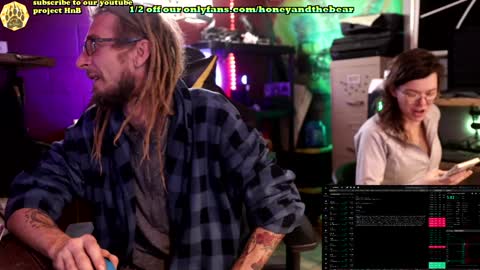 Honey and Bear online show from 01-23-25, 04:04