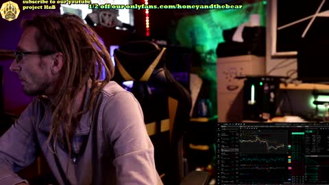 Honey and Bear online show from 01-29-25, 01:07