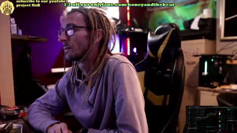 Honey and Bear online show from 01-29-25, 04:08