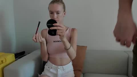 Angel and Max FANSLY - hot ho online show from 01-08-25, 07:45