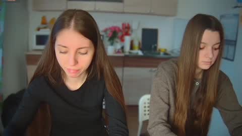 Snapshot of ihavepaws33 chatting on 02-03-25, 01:08 Julia and Mira online show from 02-03-25, 01:08