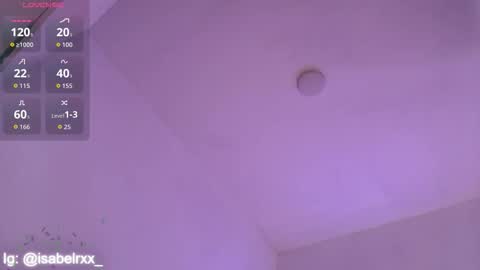 Isabel online show from 03-26-26, 12:17