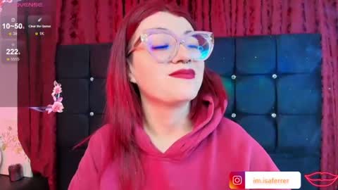 Snapshot of isaferrer06 chatting on 07-29-26, 05:05 Isabella Ferrer online show from 07-29-26, 05:05