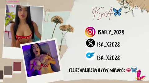 Isa Monroee  online show from 03-07-25, 01:20