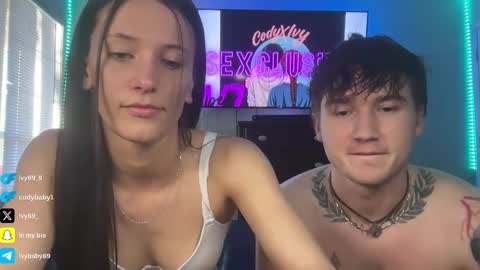 Snapshot of ivy69_9 chatting on 02-28-25, 01:03 ivy69 9 and cody online show from 02-28-25, 01:03