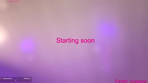 Ivy Pierce  online show from 09-15-25, 01:22
