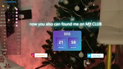 your kitty JANE roawww online show from 12-25-24, 11:11