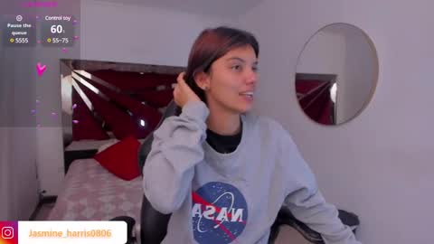 Snapshot of jasmineharris chatting on 02-19-25, 11:28 jasmineharris online show from 02-19-25, 11:28