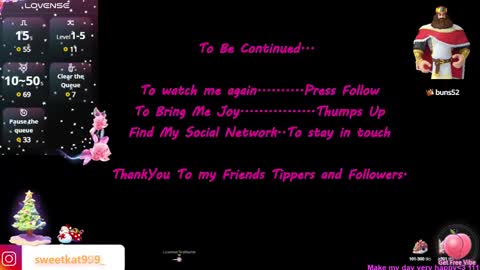 Kat       online show from 12-25-24, 10:16