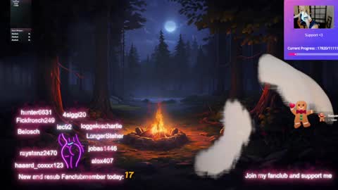 Wolfs Girl online show from 12-10-24, 04:13