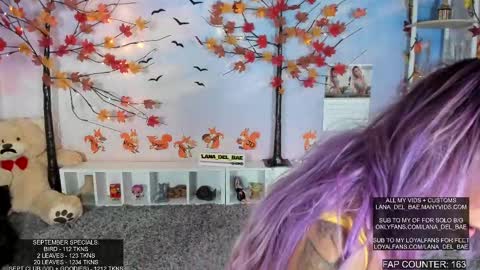 Lana Del Bae online show from 09-28-25, 02:06