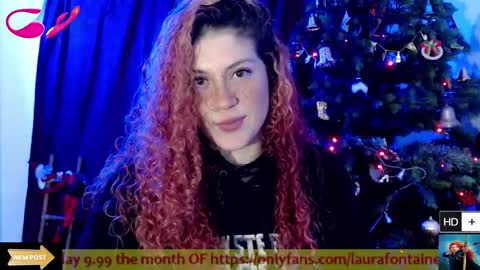 Snapshot of laura_fountain_ chatting on 01-08-25, 12:49 weedcam Curly Laura OF online show from 01-08-25, 12:49