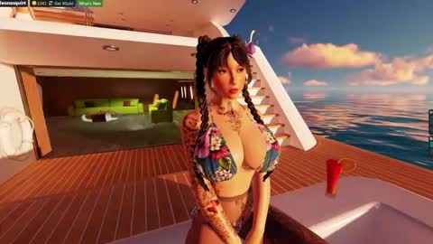 Leona online show from 02-08-26, 04:32