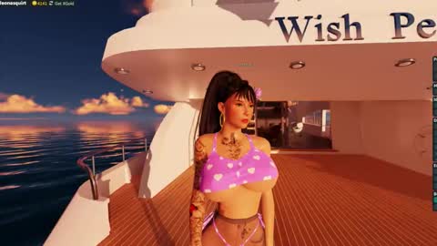 Leona online show from 02-15-26, 06:48