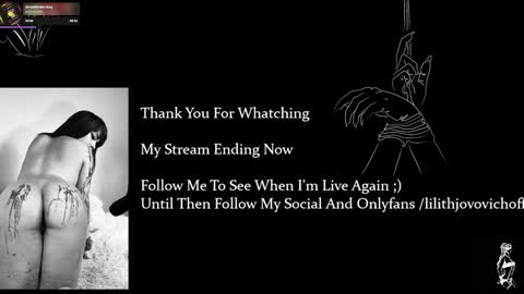 Snapshot of lilith_jovovich chatting on 01-09-25, 06:06 online show from 01-09-25, 06:06