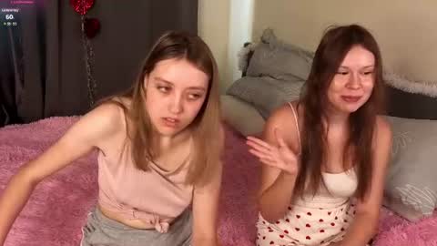 Hello our names are Kate and Alice this is our first day here. online show from 07-02-26, 01:05