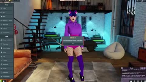 Succubus Blue online show from 01-03-25, 06:44