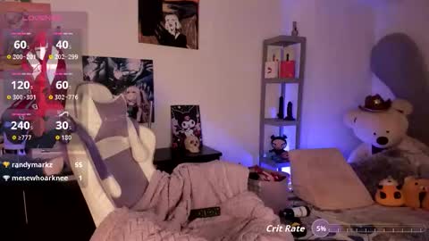 Snapshot of lolaa_bunnyy chatting on 10-11-25, 08:35 Lola Bunny online show from 10-11-25, 08:35