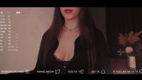 Snapshot of mamiemeow chatting on 02-06-25, 11:43 Your Miss Alice online show from 02-06-25, 11:43