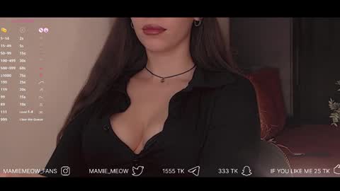 Snapshot of mamiemeow chatting on 02-12-25, 01:16 Your Miss Alice online show from 02-12-25, 01:16