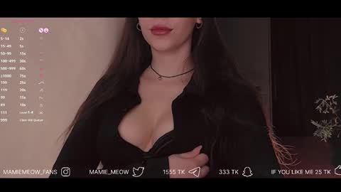 Snapshot of mamiemeow chatting on 02-13-25, 07:13 Your Miss Alice online show from 02-13-25, 07:13