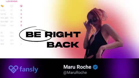 Snapshot of maruroche chatting on 06-13-26, 08:40 Maru Roche online show from 06-13-26, 08:40