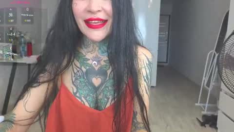 Snapshot of megan_blackmoon chatting on 06-19-26, 05:45 Helena Tuman online show from 06-19-26, 05:45