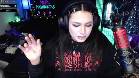 MetalPocahotass online show from 12-28-24, 06:17