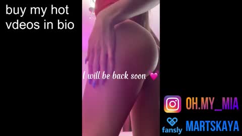 Snapshot of mia4sin chatting on 09-26-25, 11:03 Mia Martskaya online show from 09-26-25, 11:03