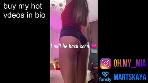 Snapshot of mia4sin chatting on 10-02-25, 10:00 Mia Martskaya online show from 10-02-25, 10:00