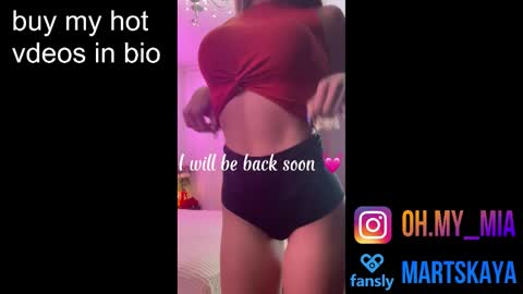 Snapshot of mia4sin chatting on 10-05-25, 08:34 Mia Martskaya online show from 10-05-25, 08:34