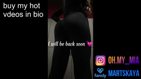 Snapshot of mia4sin chatting on 10-06-25, 10:02 Mia Martskaya online show from 10-06-25, 10:02