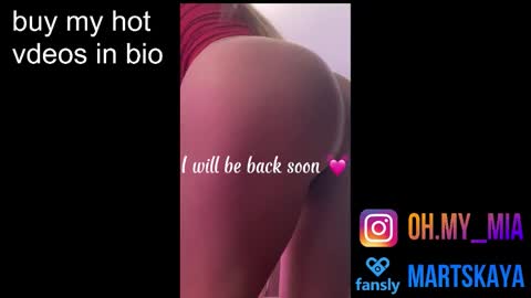 Snapshot of mia4sin chatting on 10-09-25, 09:51 Mia Martskaya online show from 10-09-25, 09:51