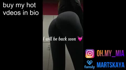 Snapshot of mia4sin chatting on 10-17-25, 10:40 Mia Martskaya online show from 10-17-25, 10:40