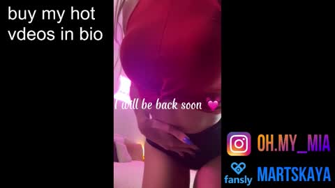Snapshot of mia4sin chatting on 10-18-25, 09:54 Mia Martskaya online show from 10-18-25, 09:54
