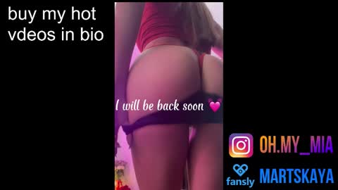 Snapshot of mia4sin chatting on 10-23-25, 10:36 Mia Martskaya online show from 10-23-25, 10:36