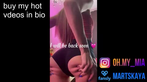 Snapshot of mia4sin chatting on 10-27-25, 09:24 Mia Martskaya online show from 10-27-25, 09:24