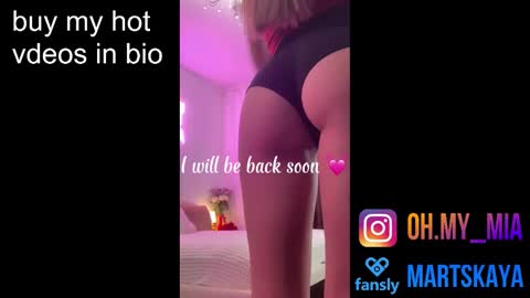 Snapshot of mia4sin chatting on 11-12-25, 09:21 Mia Martskaya online show from 11-12-25, 09:21