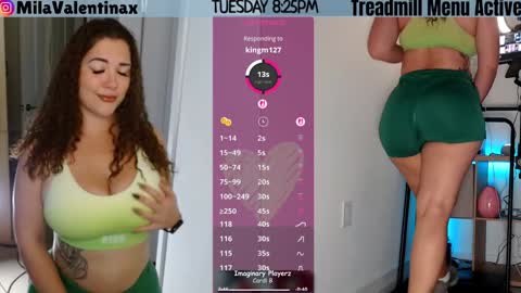 Snapshot of milavalentinax chatting on 03-18-26, 12:25 Mila Valentina online show from 03-18-26, 12:25