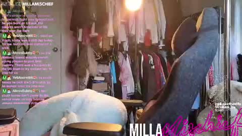 Snapshot of millamischief chatting on 06-17-26, 07:59 Milla Mischief online show from 06-17-26, 07:59