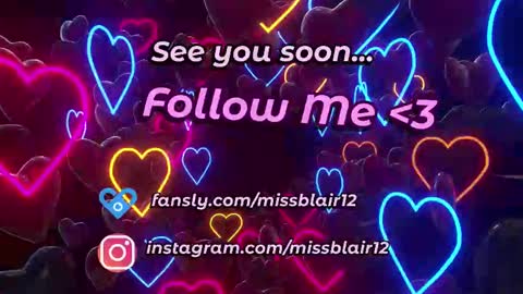 Snapshot of missblair12 chatting on 02-27-25, 01:16 MissBlair online show from 02-27-25, 01:16