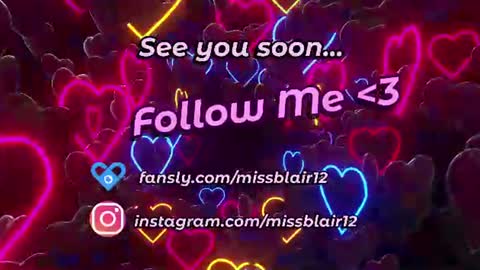 MissBlair online show from 07-28-26, 03:21