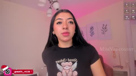 Snapshot of missvancouver_ chatting on 12-12-24, 11:47 Mafe Jimenez online show from 12-12-24, 11:47