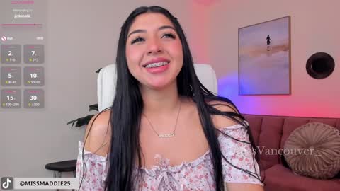 Snapshot of missvancouver_ chatting on 01-20-25, 11:54 Mafe Jimenez online show from 01-20-25, 11:54