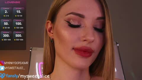 mysweetalice online show from 12-25-24, 09:54